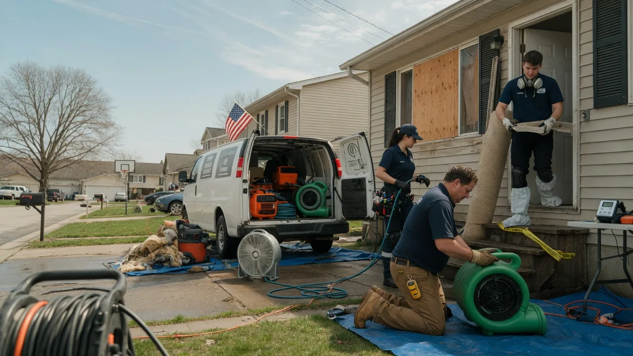 Water Damage Restoration in Bangor, WI near me